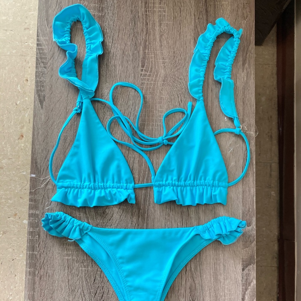 Baby Blue Swim Set